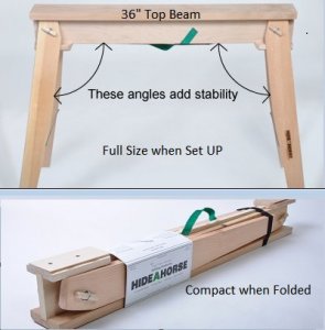 best HideAHorse Folding Sawhorse reviews