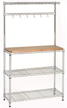 stainless-steel-work-table-with-shelves-with-wood-top