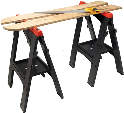 Performance-adjustable-height-sawhorse