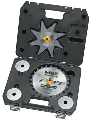 DEWALT tooth Stacked Dado Set