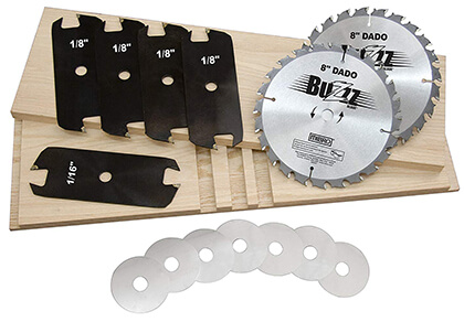 MIBRO Stacking Dado Blade Set