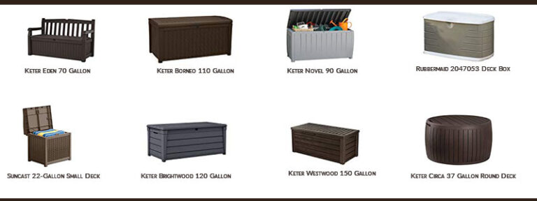 Best Outdoor Storage Bench Reviews In 2024
