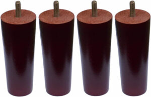 AlemonFurniture Legs Sofa Replacement Parts Wooden Sofa Legs