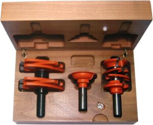 CMT 800.527.11 3-Piece Entry & Interior Door Router Bit Set