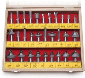 MLCS 8369 Router Bit Set (30-piece)