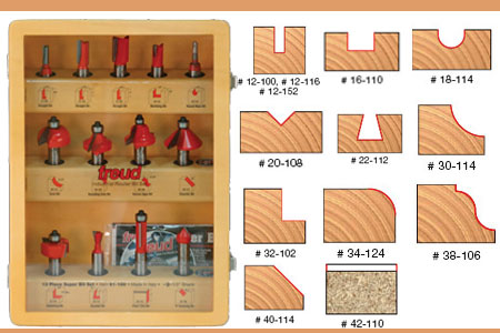 Freud-91-100-13-Piece-Super-Router-Bit-Set