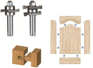 Whiteside Router Bits Shaker Straight Stile and Rail Set