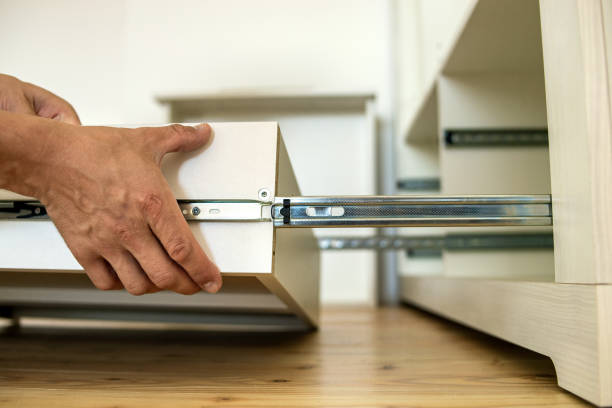 How to Repair A Drawer Track & Slides